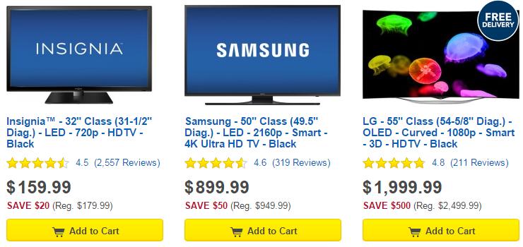 Best Buy: Fall TV Sale! Save up to $300 on Select HDTVs! - Freebies2Deals