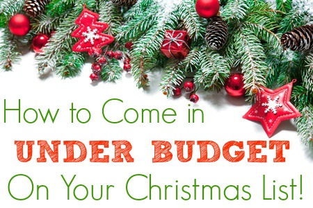 how to budget for christmas