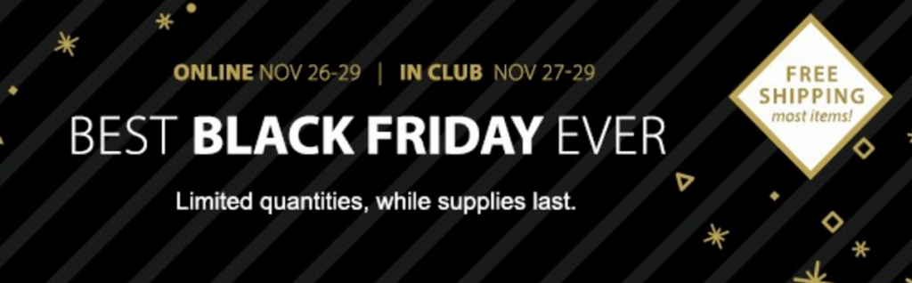 sams club black friday