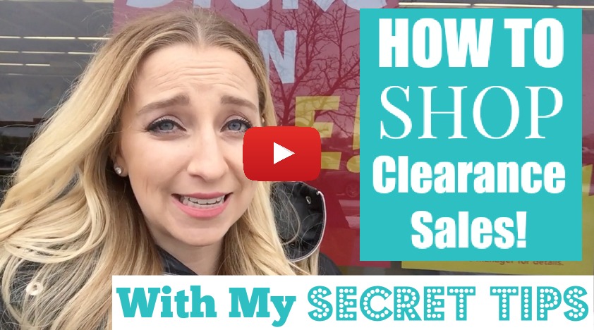 secret clearance shopping tips