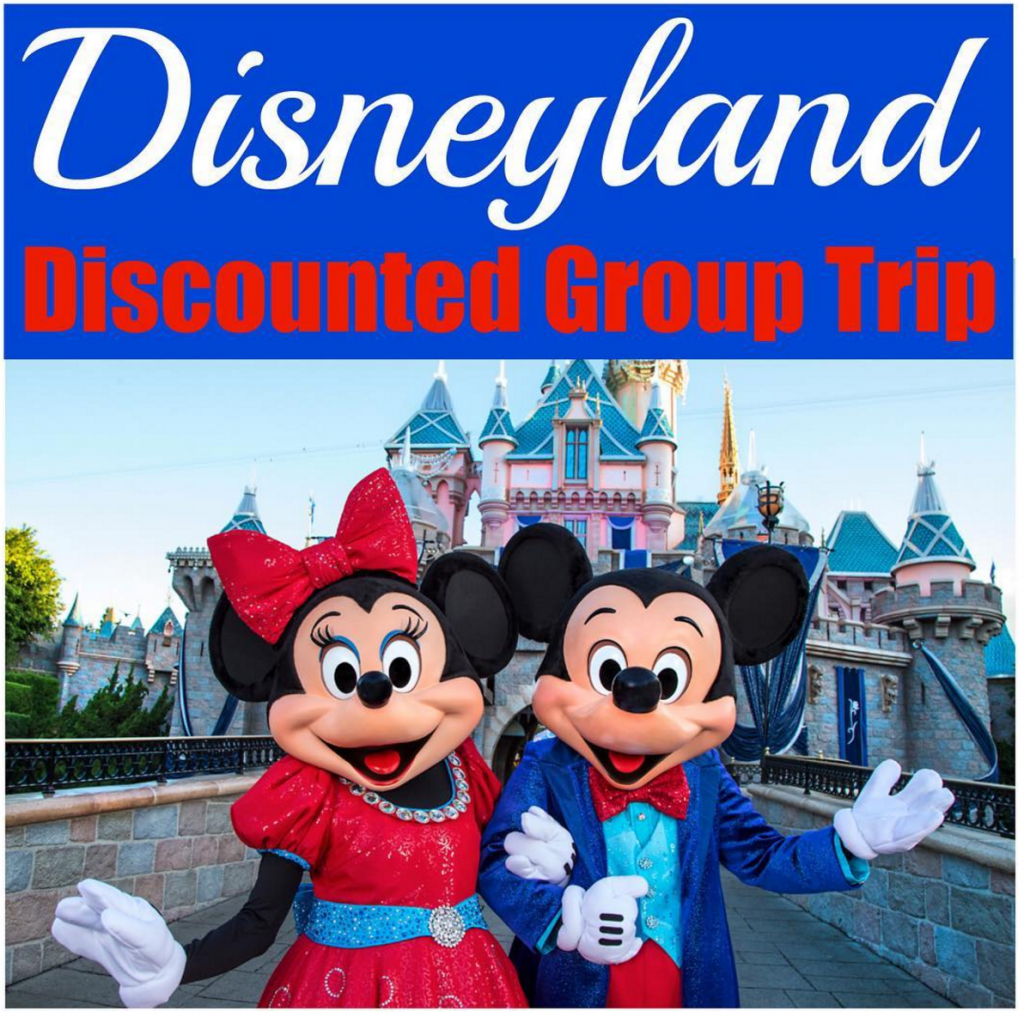 discounted group trip to disneyland