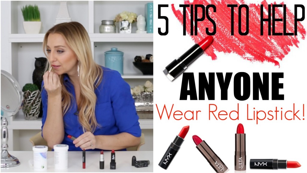 5 tips to help anyone wear red lipstick