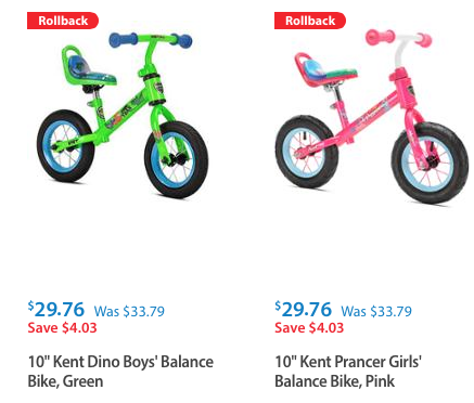 walmart rollback bikes