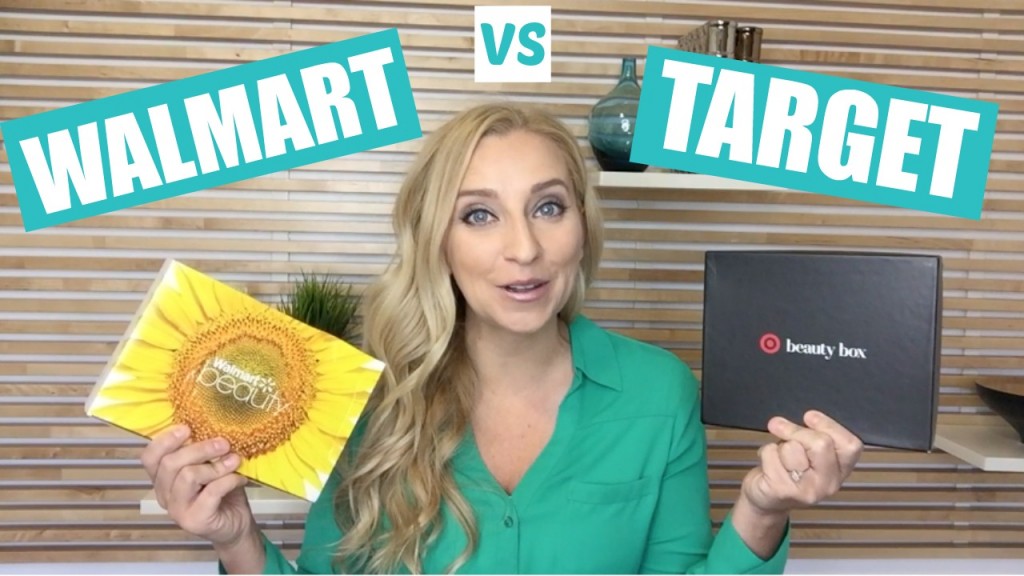 walmart vs target beauty box unboxing