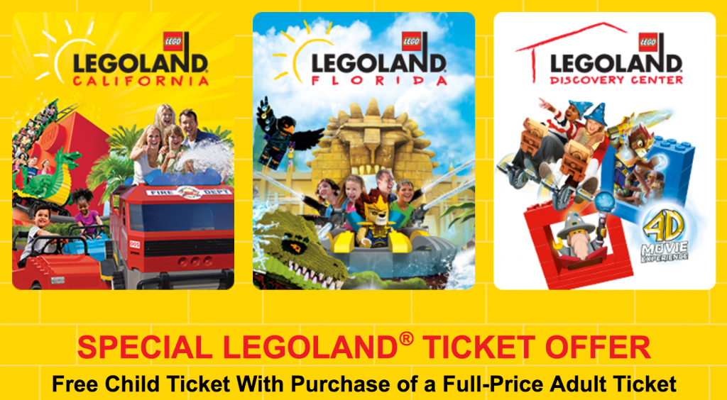 legoland tickets today