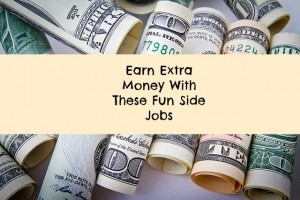 earn extra money with side jobs