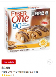 fiber one smores