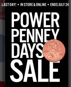 jcp penny sale