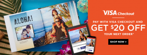 visa checkout shutterfly