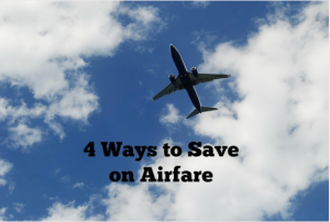 4 ways to save on airfare