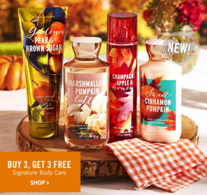 Take 25% Off Your Entire Purchase At Bath & Body Works! Plus Buy Three ...
