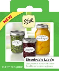dissolvable labels