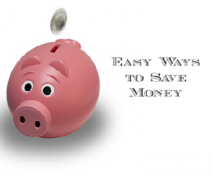 easy ways to save money