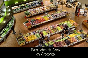 easy ways to save on groceries