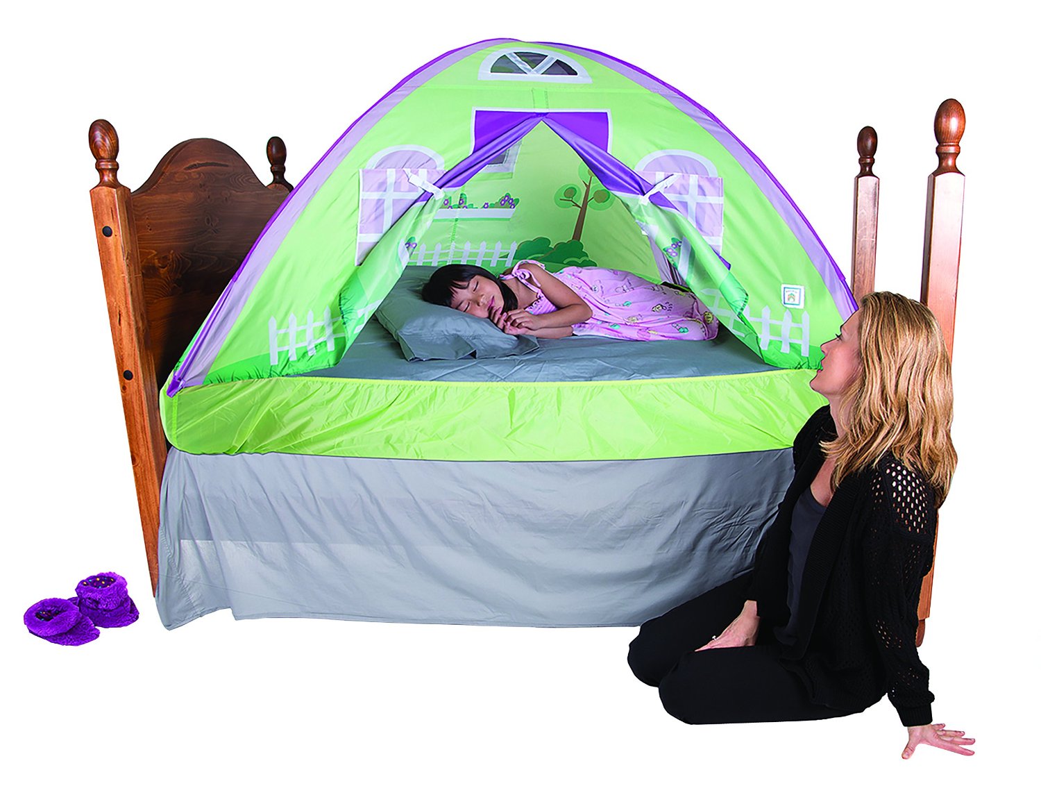 tent bed with mattress