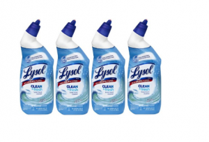 lysol toilet cleaner