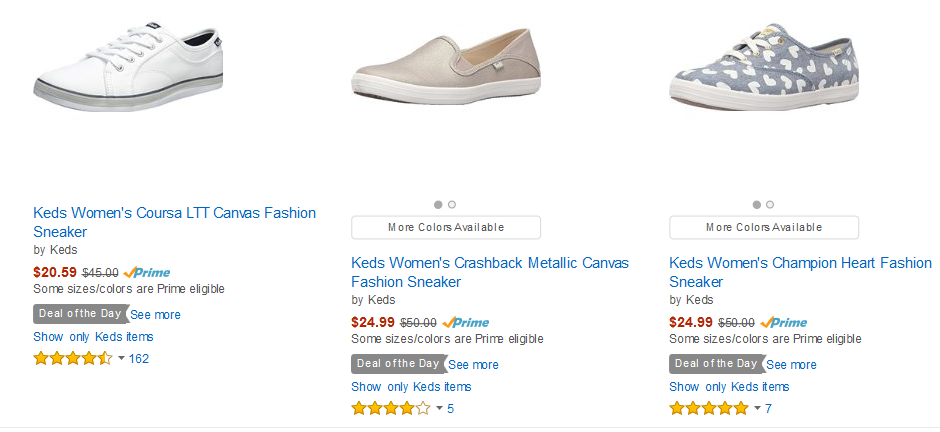 amazon prime keds