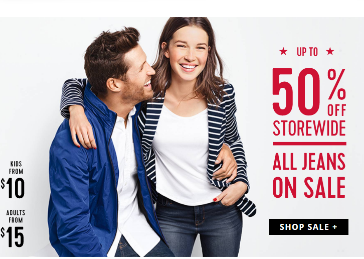 Old Navy: Take up to 50% off Site Wide! 