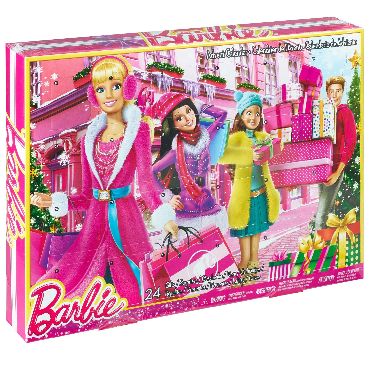 barbie christmas calendar