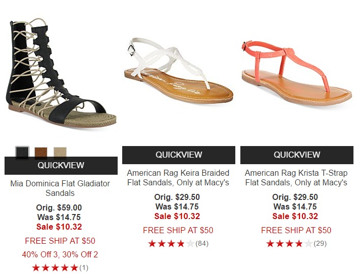 macy's shoe sale 40 off