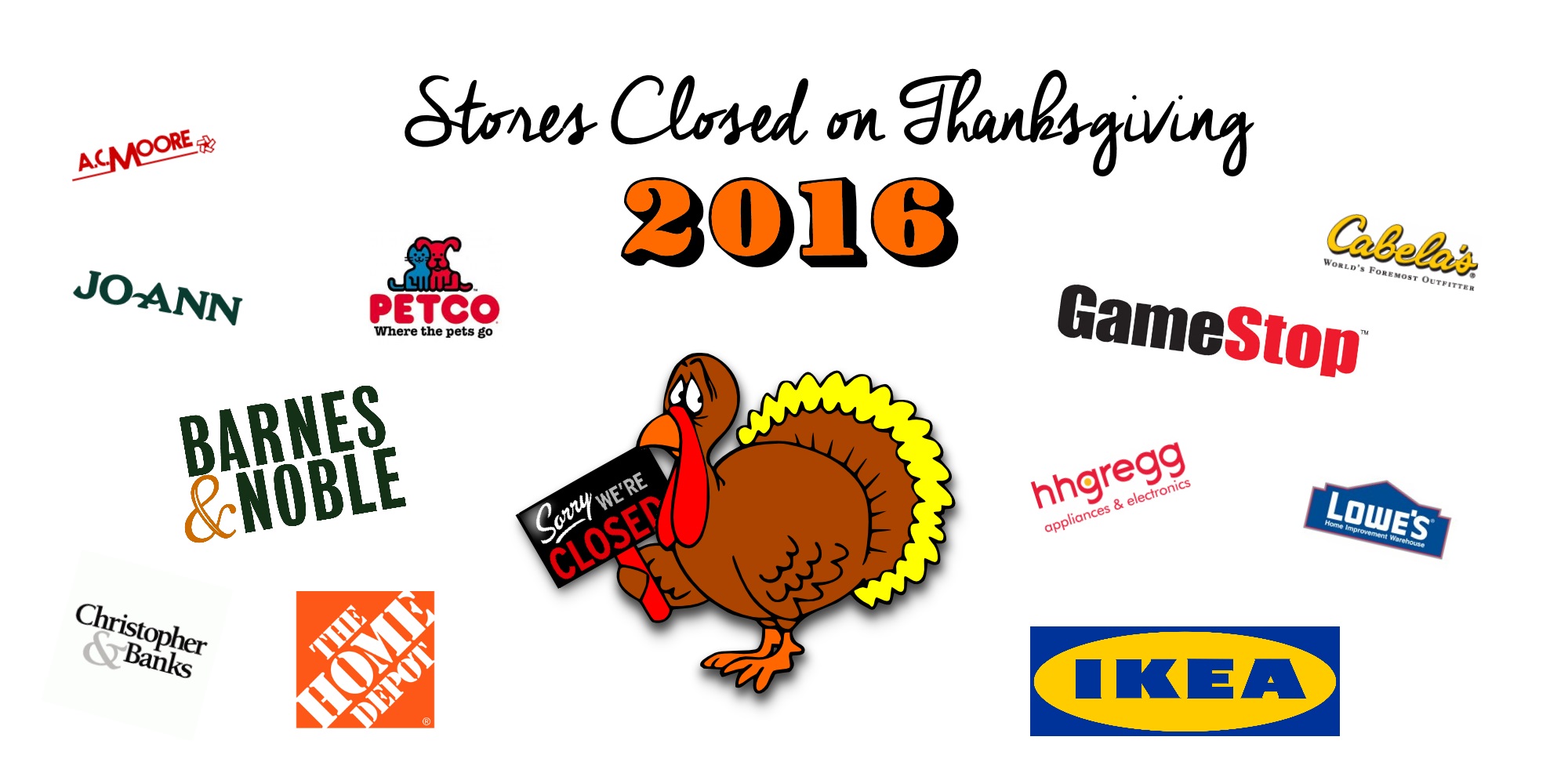 stores closed on thanksgiving