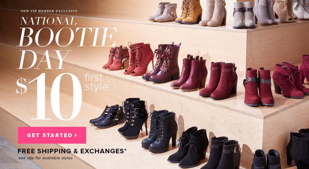 Shoedazzle boots store for $10