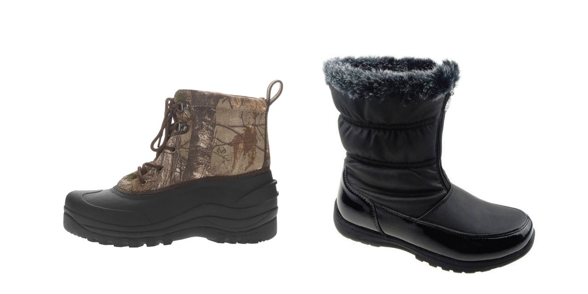 winter boots at walmart