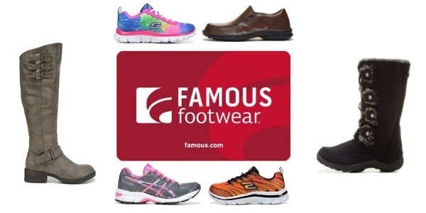 Famous Footwear $50 Gift Card Only $40 