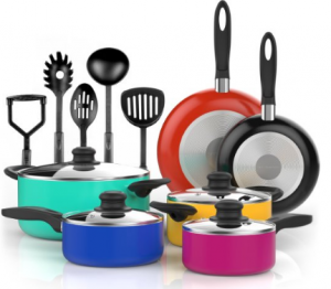 color pop cookware set