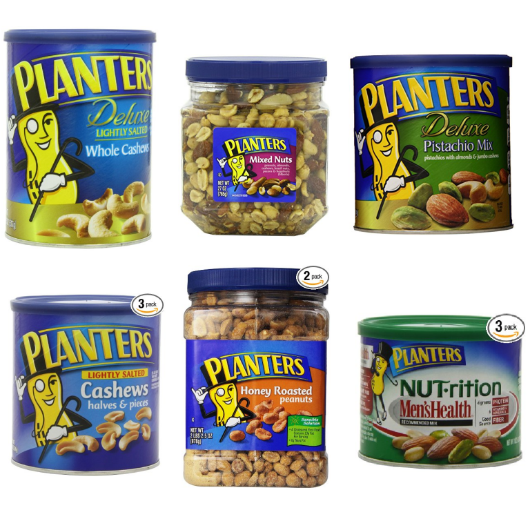 Planters Nuts Deals Happening on Amazon! Save 25 Off Select Containers