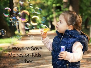 6 ways to save on kids clothes