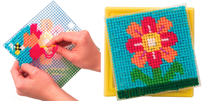 flower needlepoint