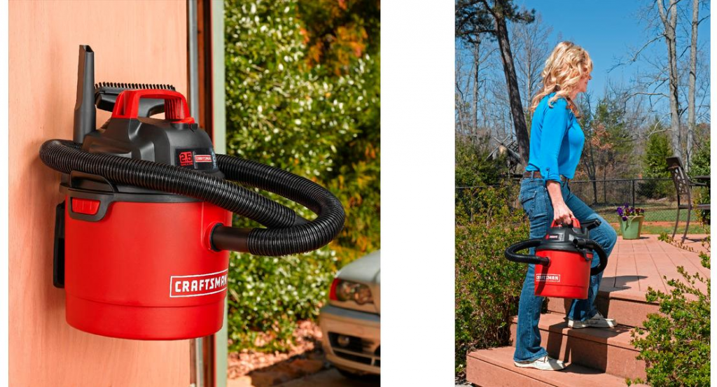 Craftsman Portable Wall Mount 2.5 Gallon Wet/Dry Vac—29.99 + 10.30 Back in SYWR Points