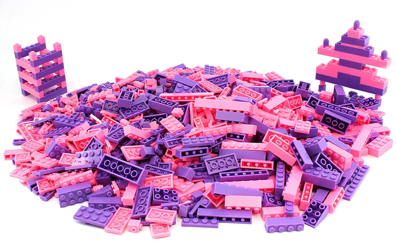 pink legos