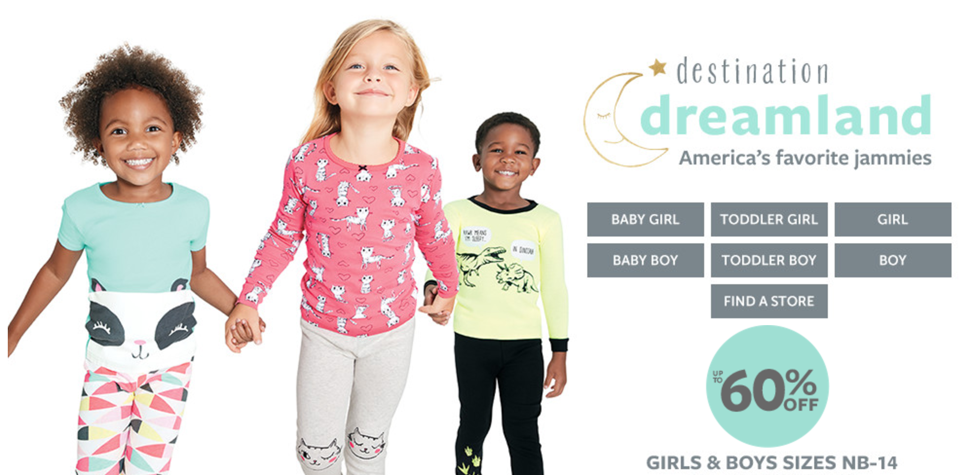Carter’s PJ’s 60% Off Today Only! 