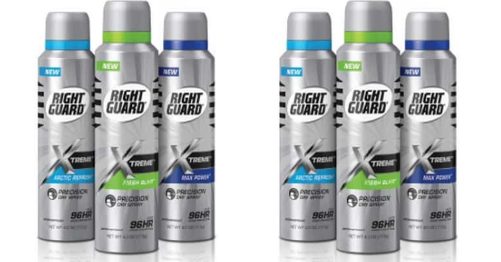 Free Right Guard Xtreme Dry Spray With Mail In Rebate Common Sense 