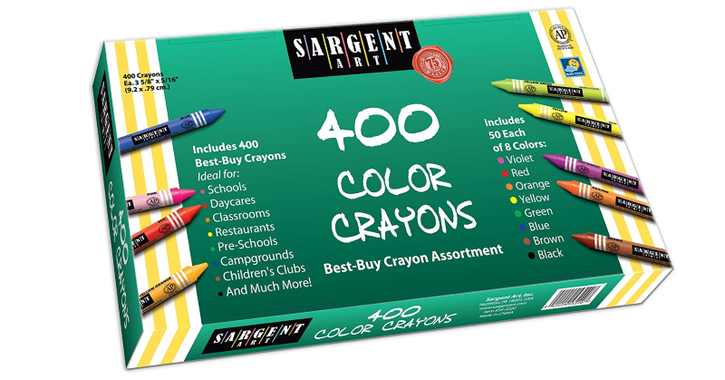 sargent art 400 crayons