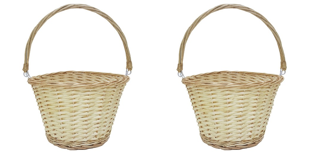 wicker easter basket