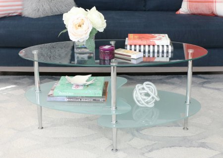 oval coffee table
