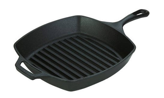 square cast iron grill pan
