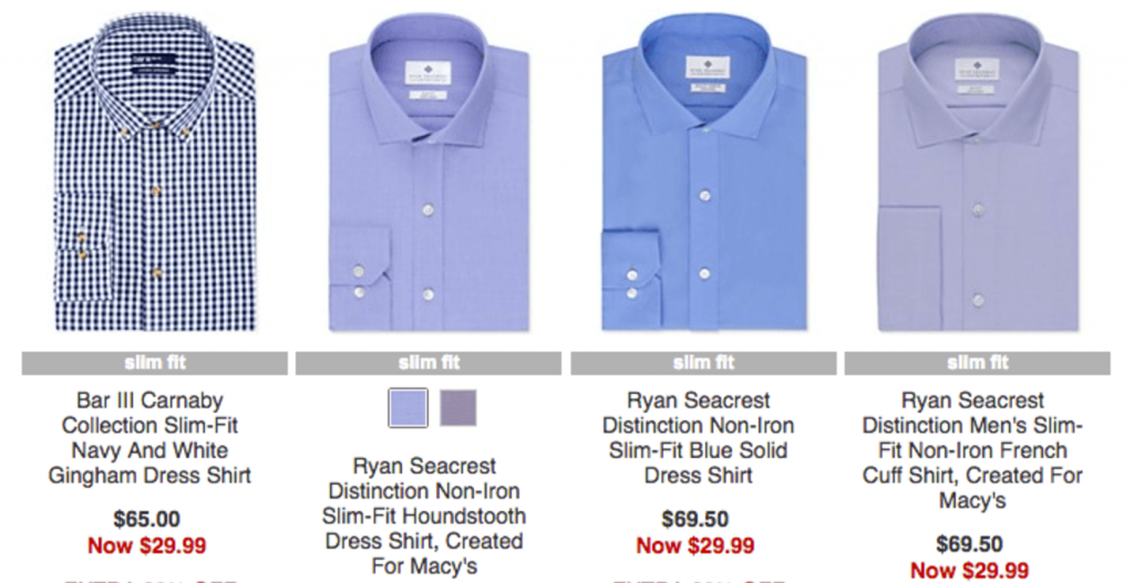 ryan seacrest dress shirts macy's