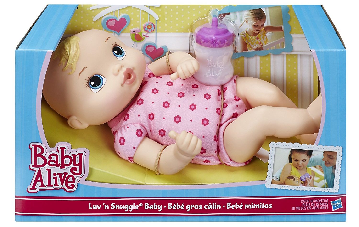 Baby Alive Luv 'n Snuggle Blond Baby Doll $8.99!! $39.99) - Sense With Money