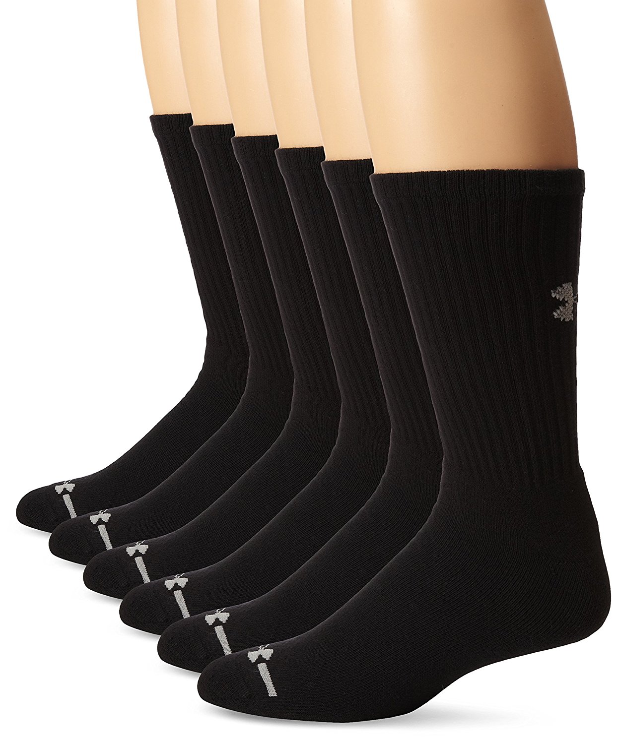 Under Armour Men's Charged Cotton Crew Socks 6-pack Only $9.98 ...