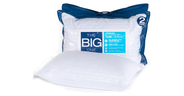 pack Memory Foam Pillow – Just $16.99 