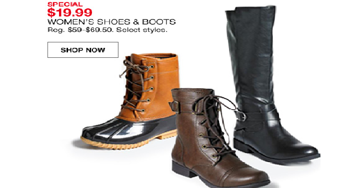 Macy&#39;s: Women&#39;s Shoes & Boots Only $19.99! (Reg. $69) Early Black Friday Price! - Freebies2Deals