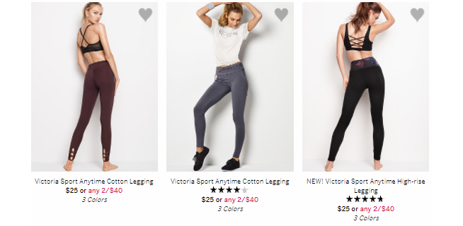 victoria secret yoga pants sale