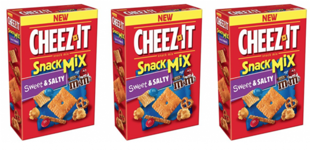 Cheez It Snack Mix Sweet Salty 8oz Box Just 1 92 Shipped