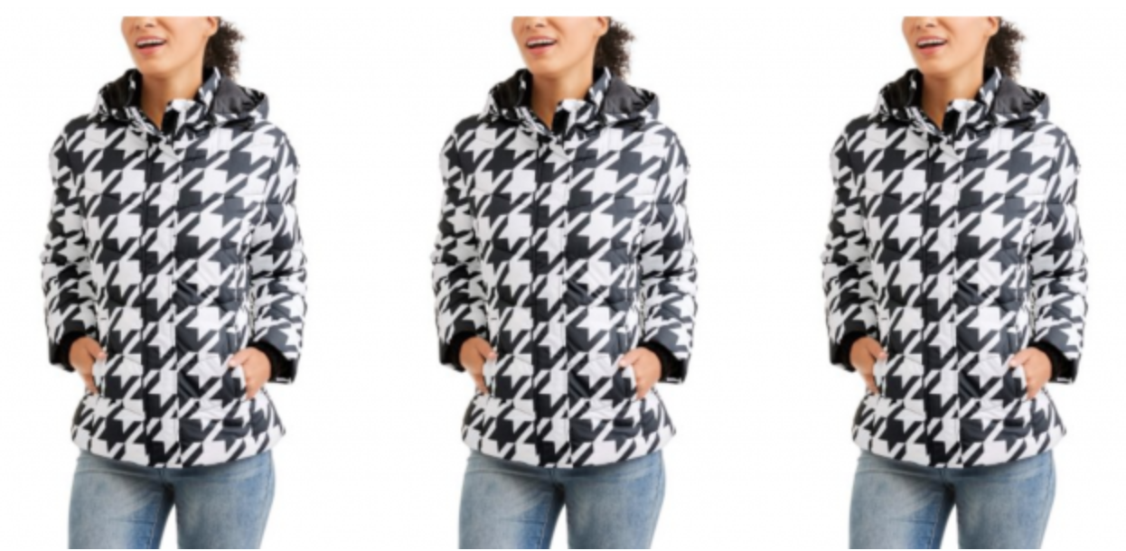 faded glory women's puffer coat