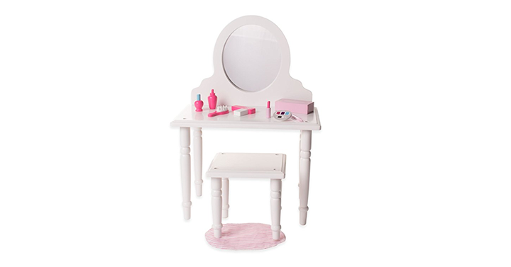 american girl vanity set