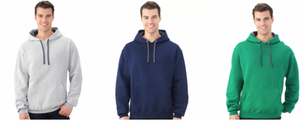 Men’s Fruit of the Loom Signature Fleece Pullover Hoodie $5.88 For Kohl ...